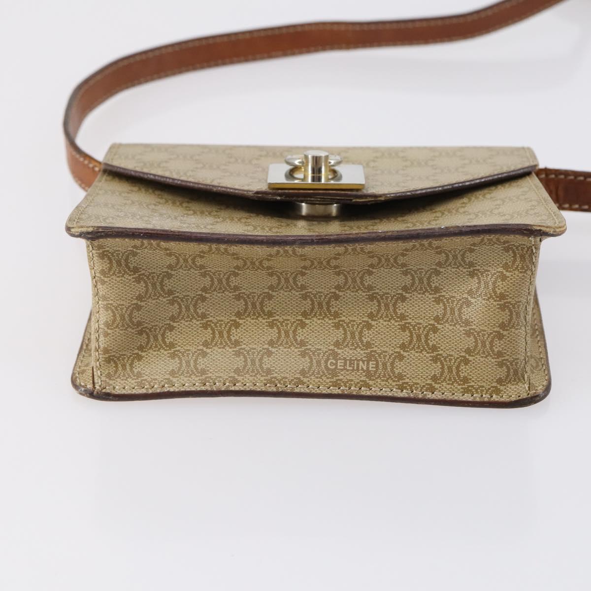 CELINE Gucci Burberrys Macadam Canvas Bag PVC Leather 5Set Black Auth 147669