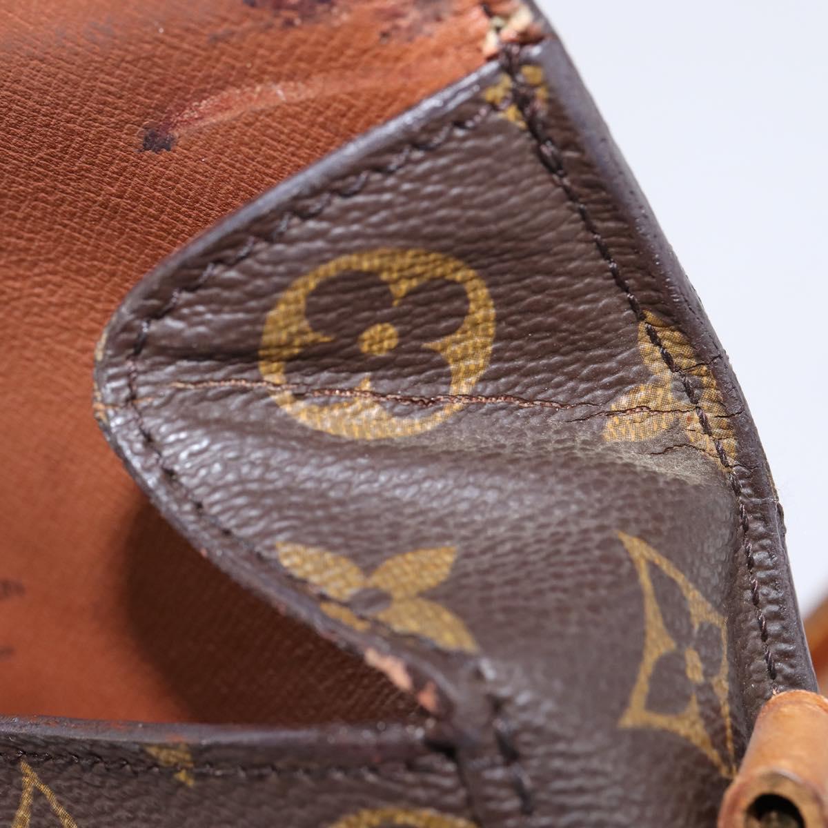 LOUIS VUITTON Monogram Saint Cloud MM Shoulder Bag M51243 LV Auth 147692