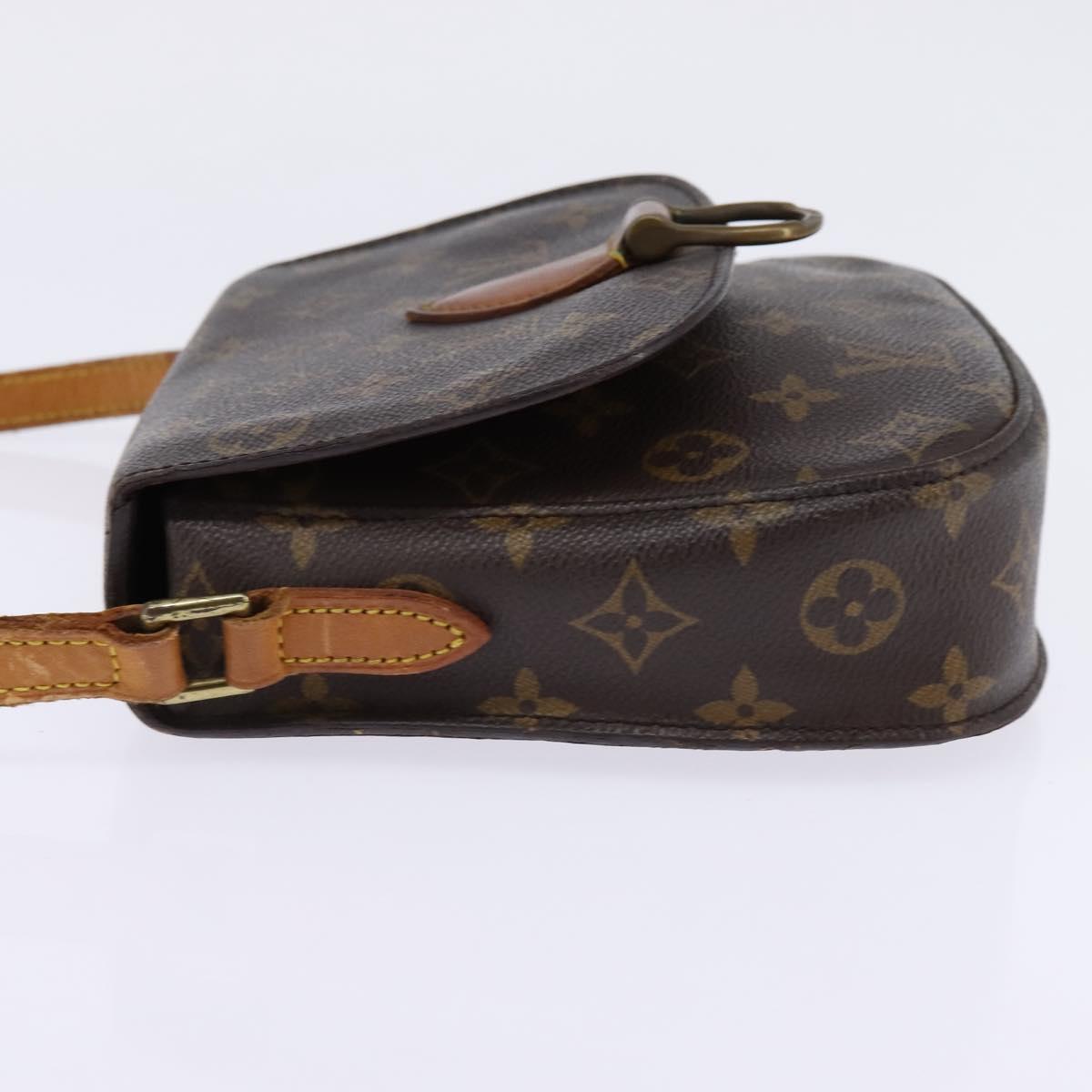 LOUIS VUITTON Monogram Saint Cloud MM Shoulder Bag M51243 LV Auth 147692
