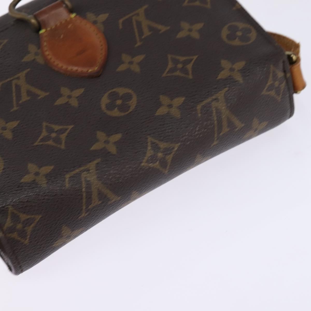 LOUIS VUITTON Monogram Saint Cloud MM Shoulder Bag M51243 LV Auth 147692
