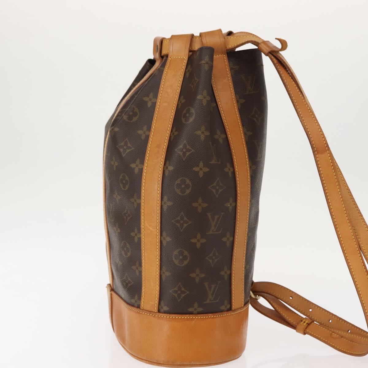 LOUIS VUITTON Monogram Randonnee PM Shoulder Bag M42243 LV Auth 147695