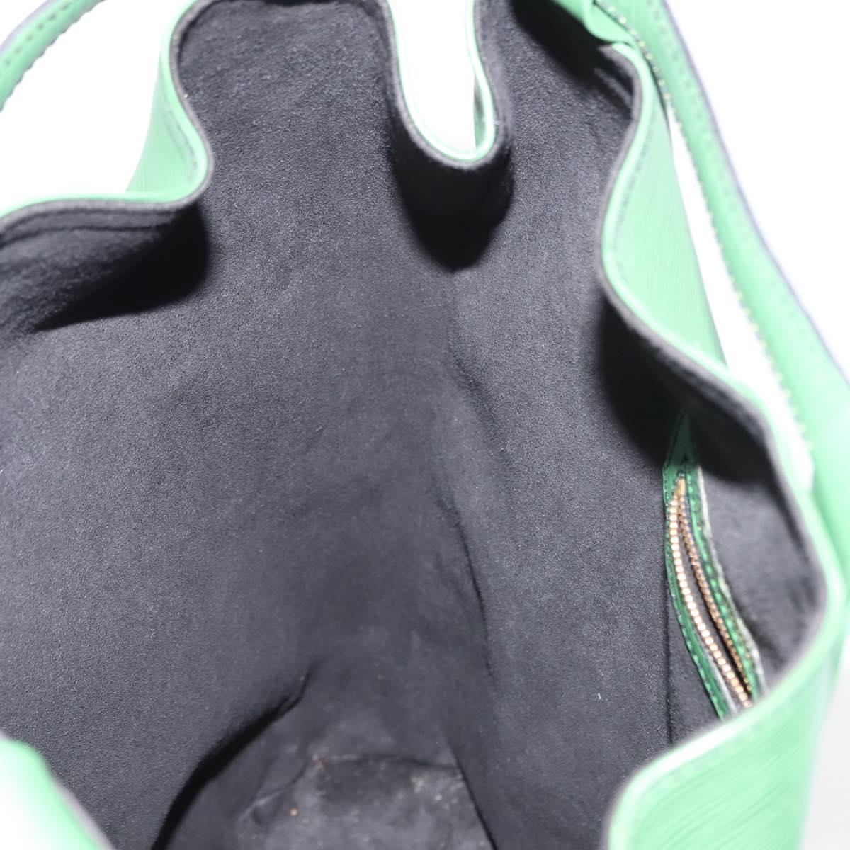 LOUIS VUITTON Epi Randonnee GM Shoulder Bag Green M43084 LV Auth 147705