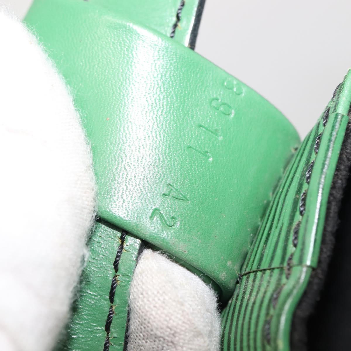 LOUIS VUITTON Epi Randonnee GM Shoulder Bag Green M43084 LV Auth 147705