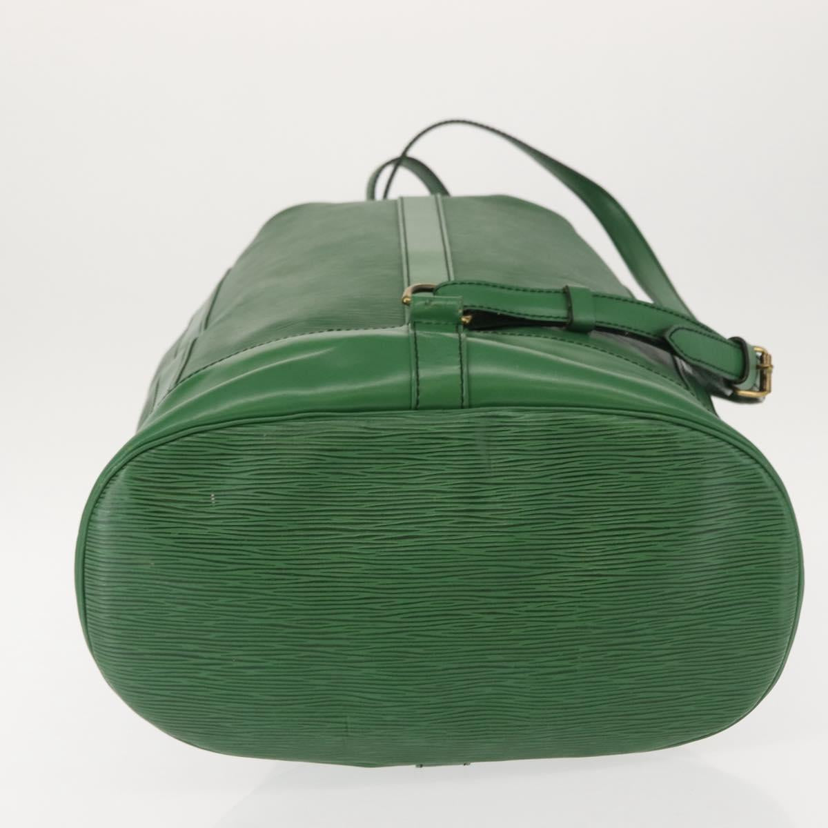 LOUIS VUITTON Epi Randonnee GM Shoulder Bag Green M43084 LV Auth 147705