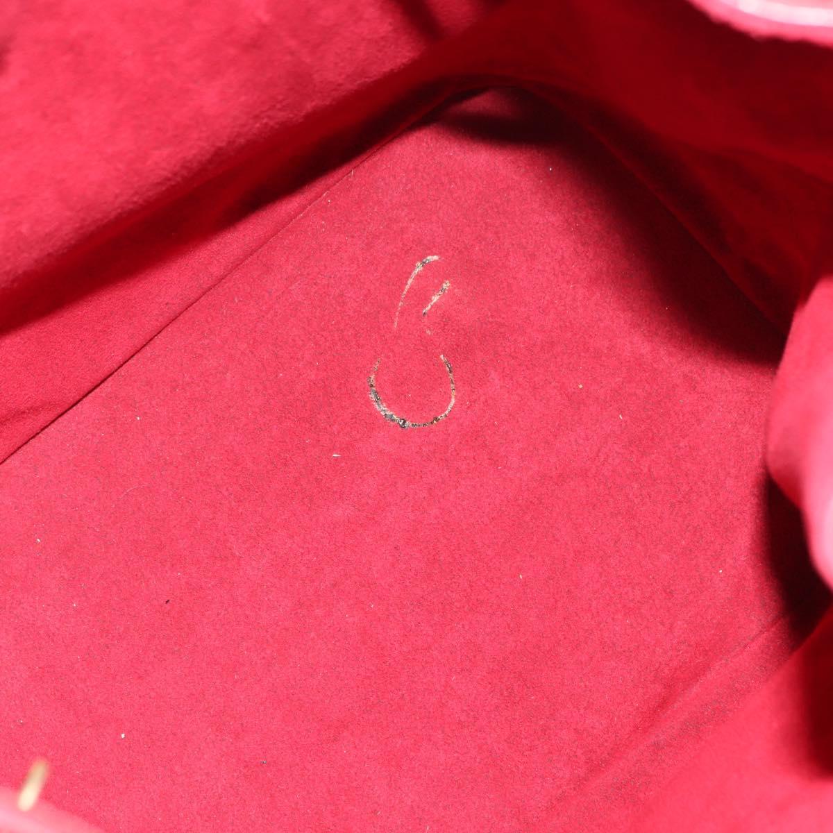 LOUIS VUITTON Epi Noe Shoulder Bag Red M44007 LV Auth 147706