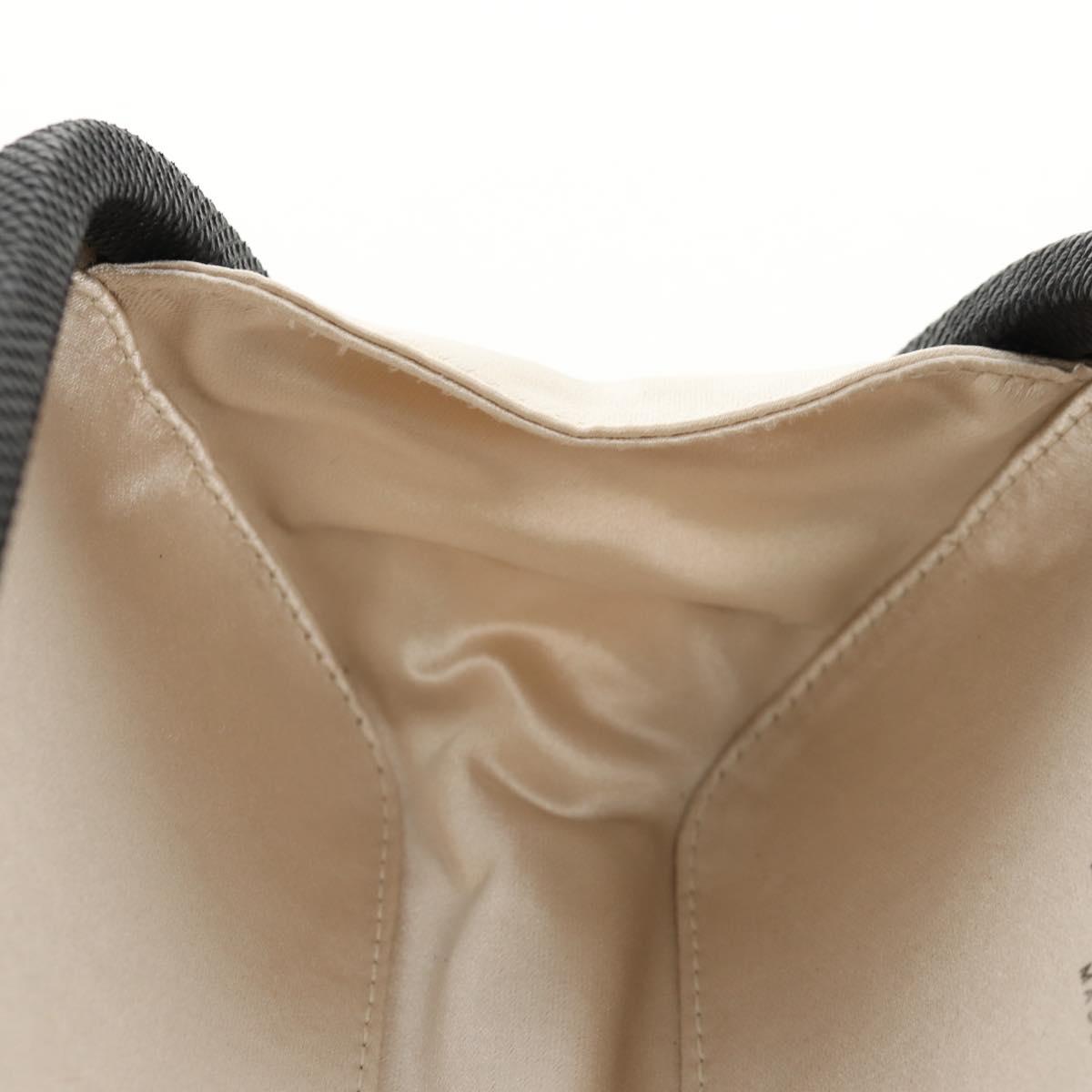 BOTTEGA VENETA Knot Pouch Clutch Pouch metal Gray Auth 147725A