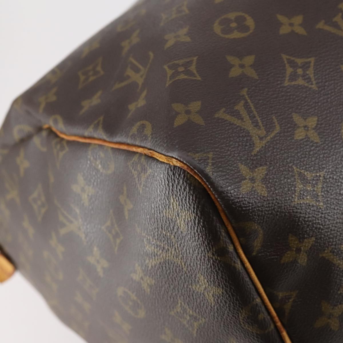 LOUIS VUITTON Monogram Keepall 55 Boston Bag M41424 LV Auth 147753