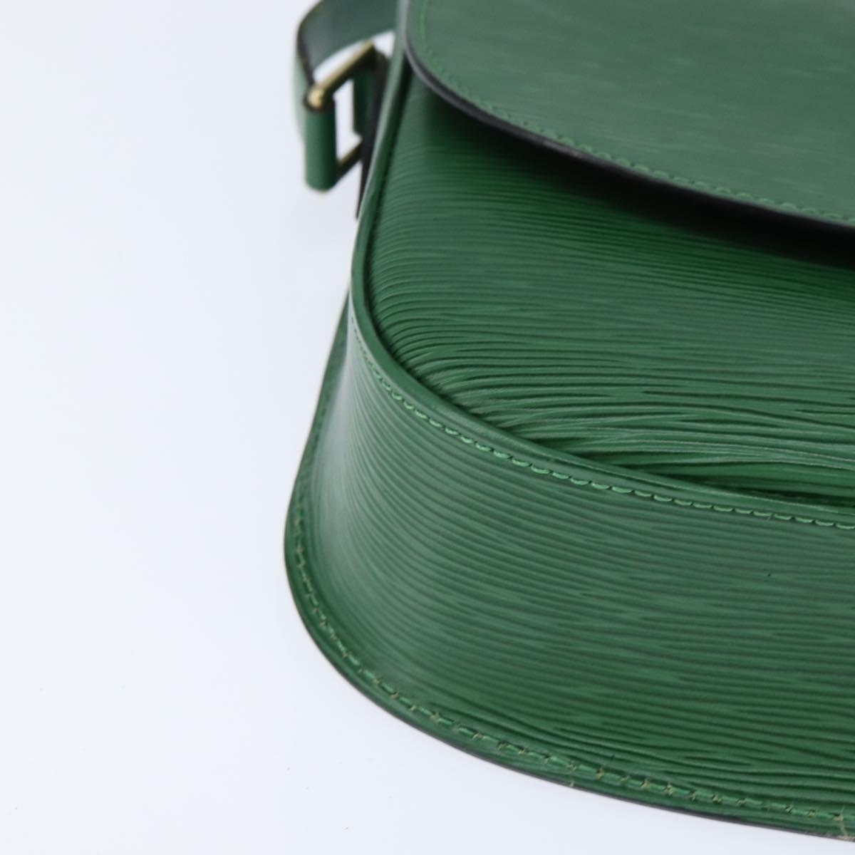 LOUIS VUITTON Epi Saint Cloud GM Shoulder Bag Green M52194 LV Auth 147758
