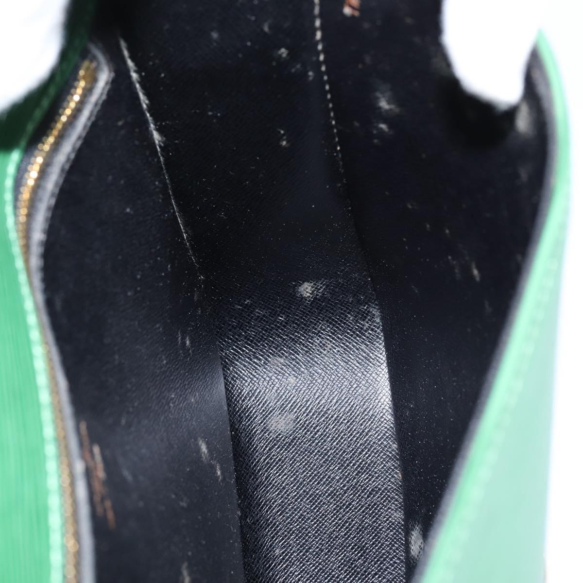 LOUIS VUITTON Epi Saint Cloud GM Shoulder Bag Green M52194 LV Auth 147758