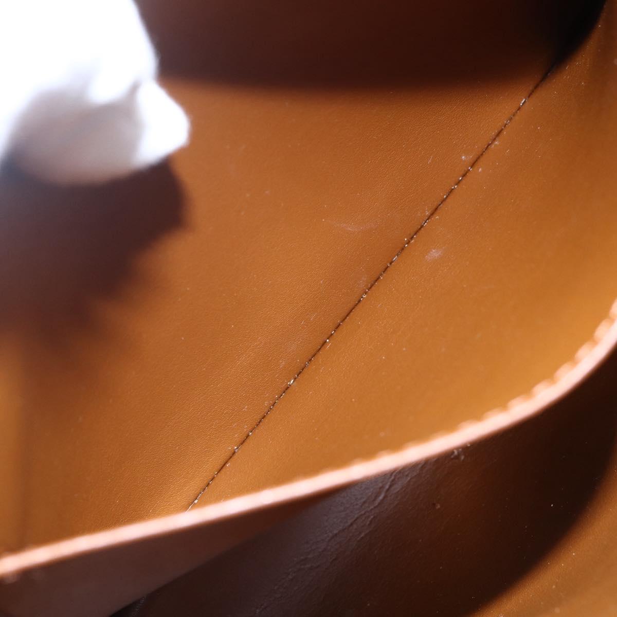 LOUIS VUITTON Monogram Vernis Thompson Street Bag Bronze M91124 LV Auth 147761