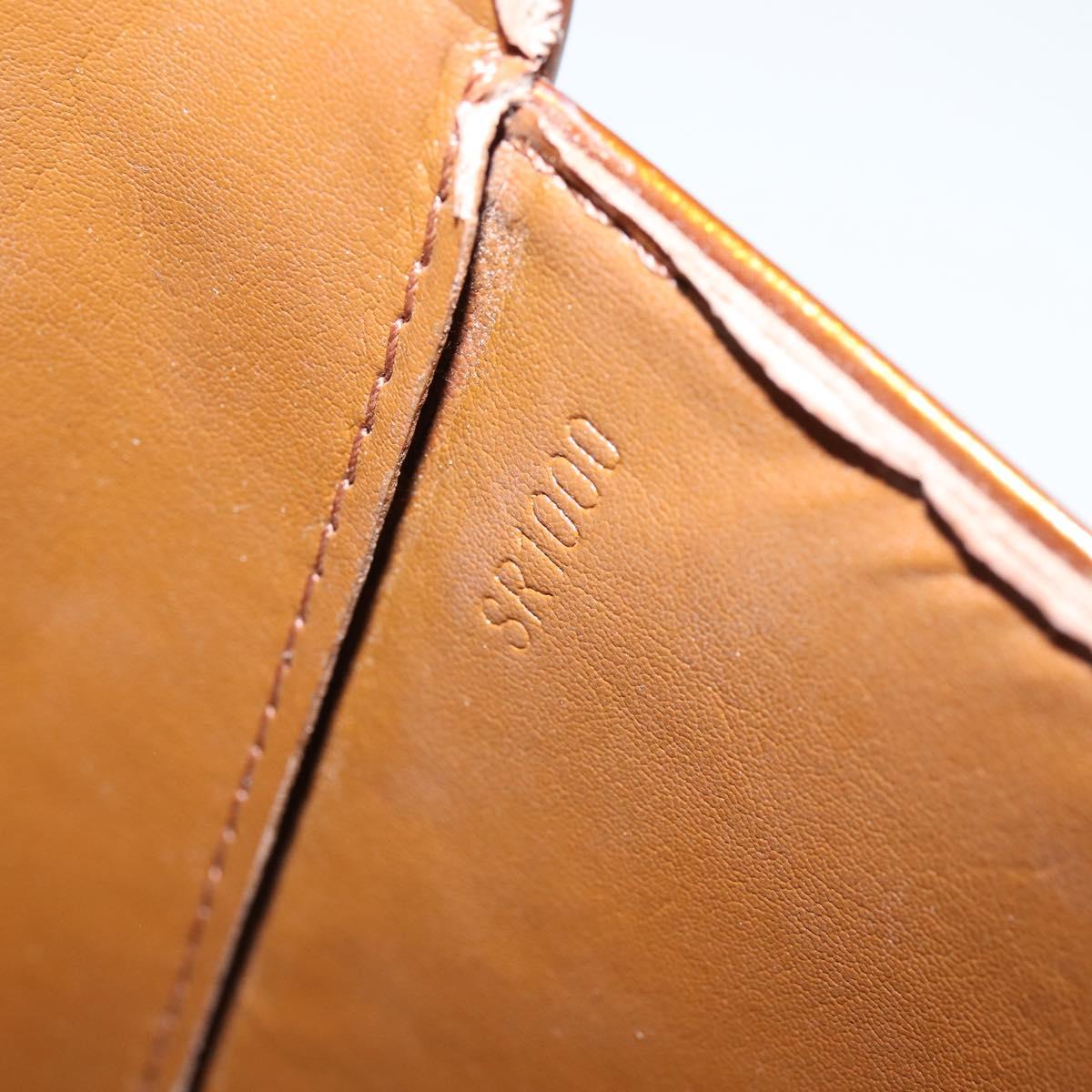 LOUIS VUITTON Monogram Vernis Christie GM Bag Bronze M91107 LV Auth 147762