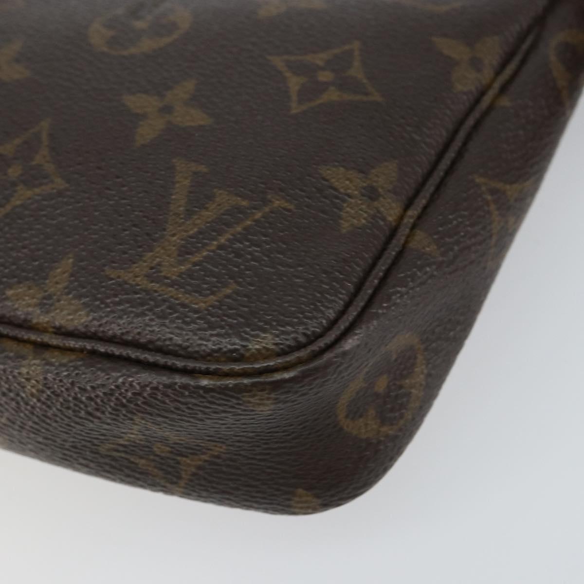 LOUIS VUITTON Monogram Pochette Accessoires Pouch M51980 LV Auth 147796