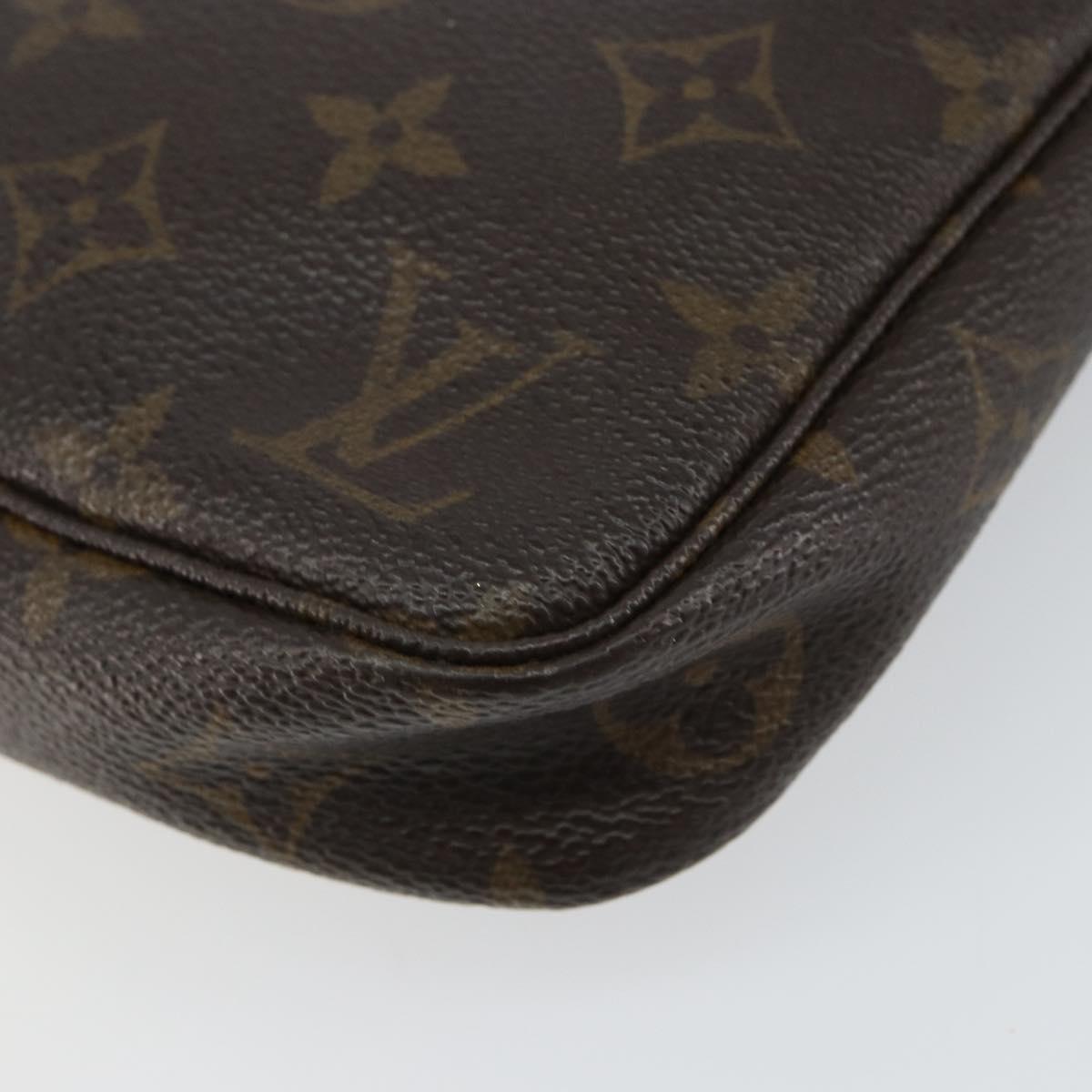 LOUIS VUITTON Monogram Pochette Accessoires Pouch M51980 LV Auth 147796