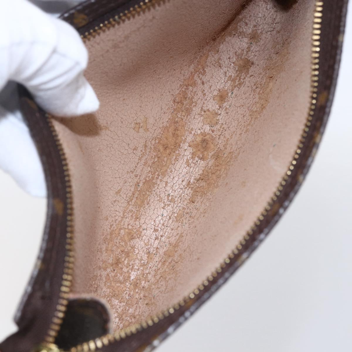 LOUIS VUITTON Monogram Bucket GM Accessory Pouch LV Auth 147797