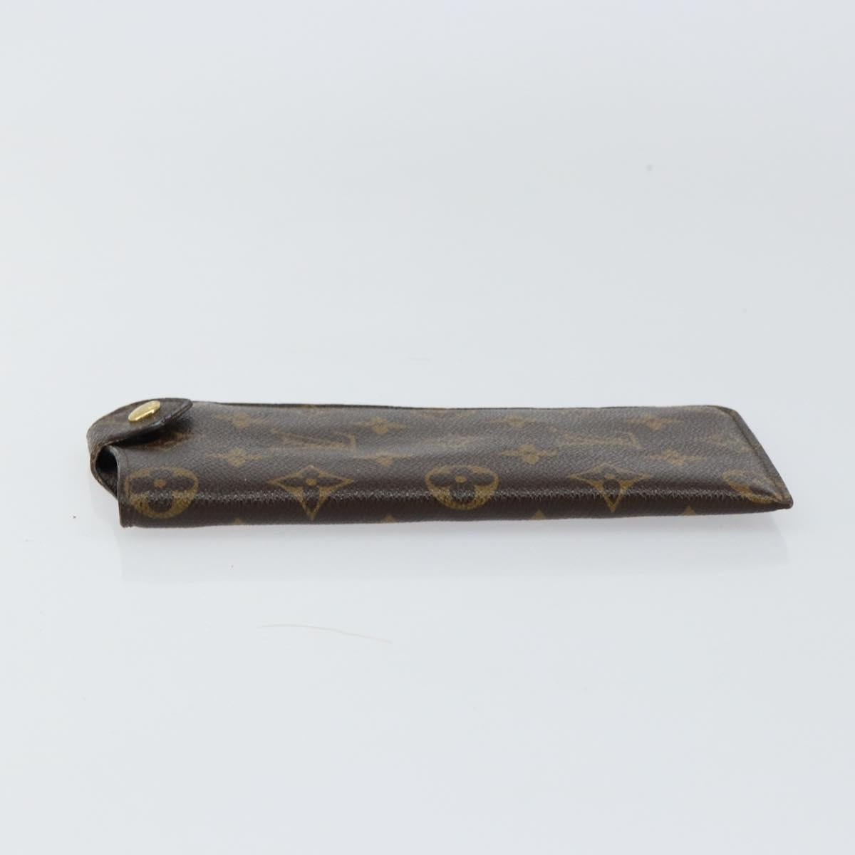LOUIS VUITTON Monogram Etui Lunette MM Glasses Case M66544 LV Auth 147798