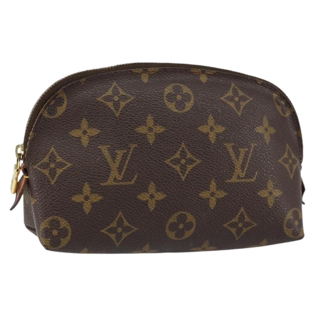LOUIS VUITTON Monogram Pochette Cosmetic PM Pouch M43998 LV Auth 147800