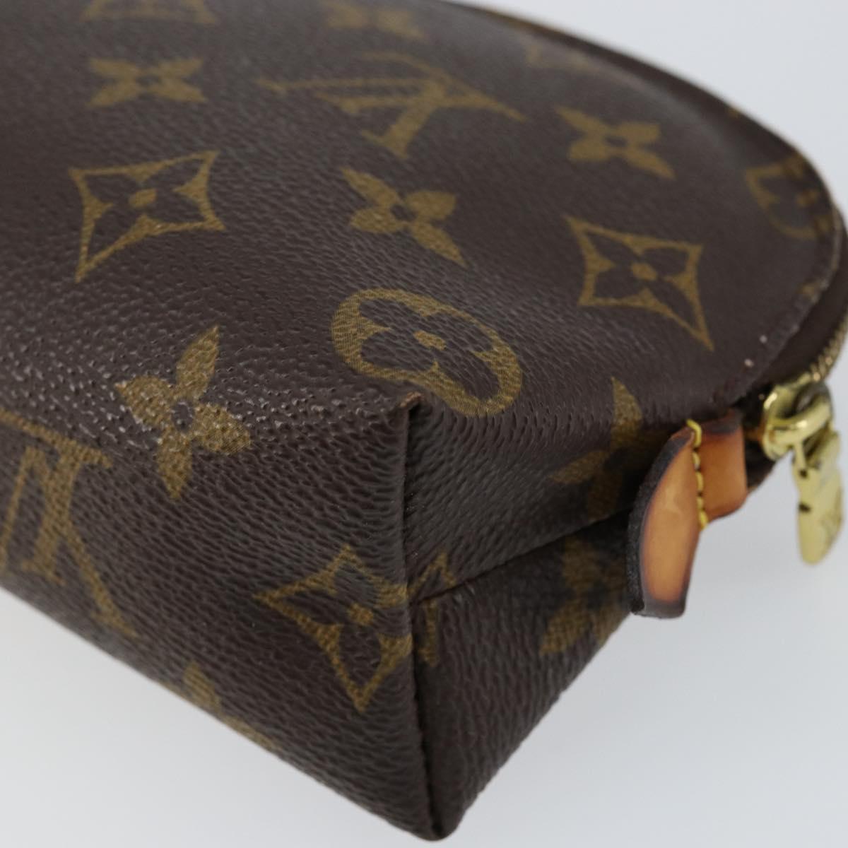 LOUIS VUITTON Monogram Pochette Cosmetic PM Pouch M43998 LV Auth 147800