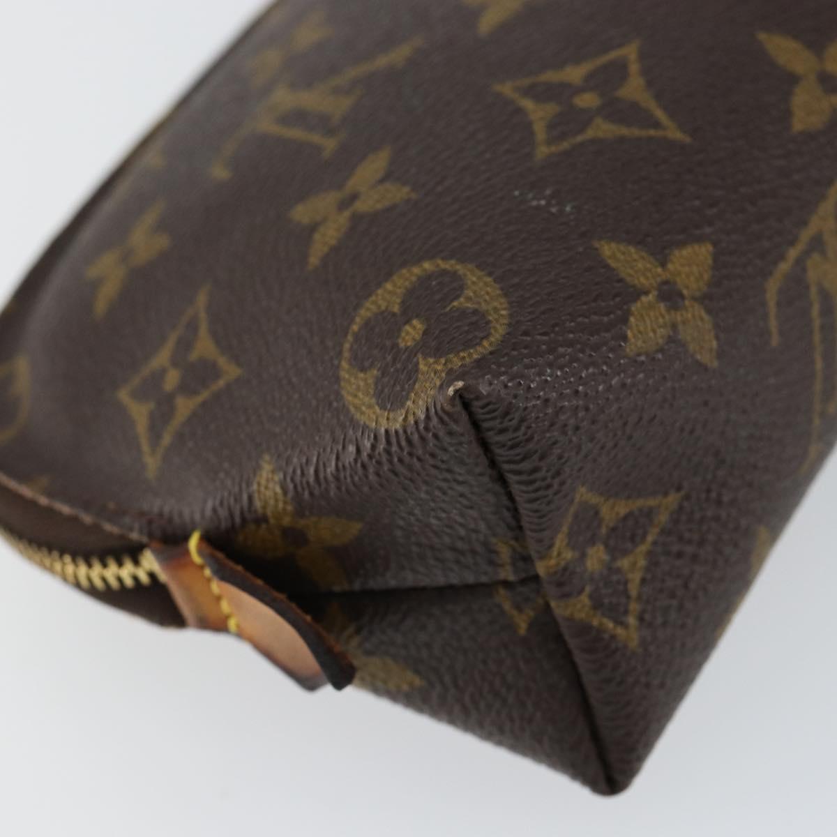 LOUIS VUITTON Monogram Pochette Cosmetic PM Pouch M43998 LV Auth 147800