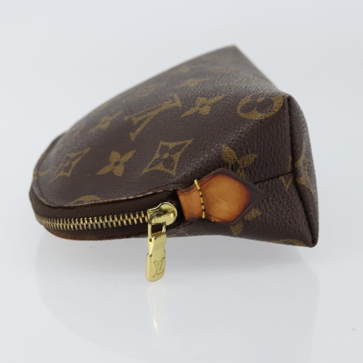 LOUIS VUITTON Monogram Pochette Cosmetic PM Pouch M43998 LV Auth 147800
