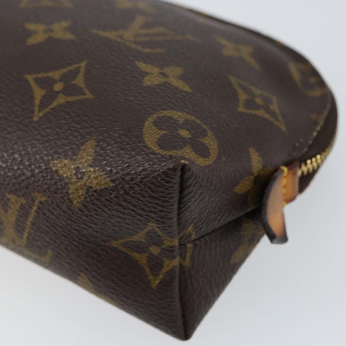 LOUIS VUITTON Monogram Pochette Cosmetic PM Pouch M43998 LV Auth 147800