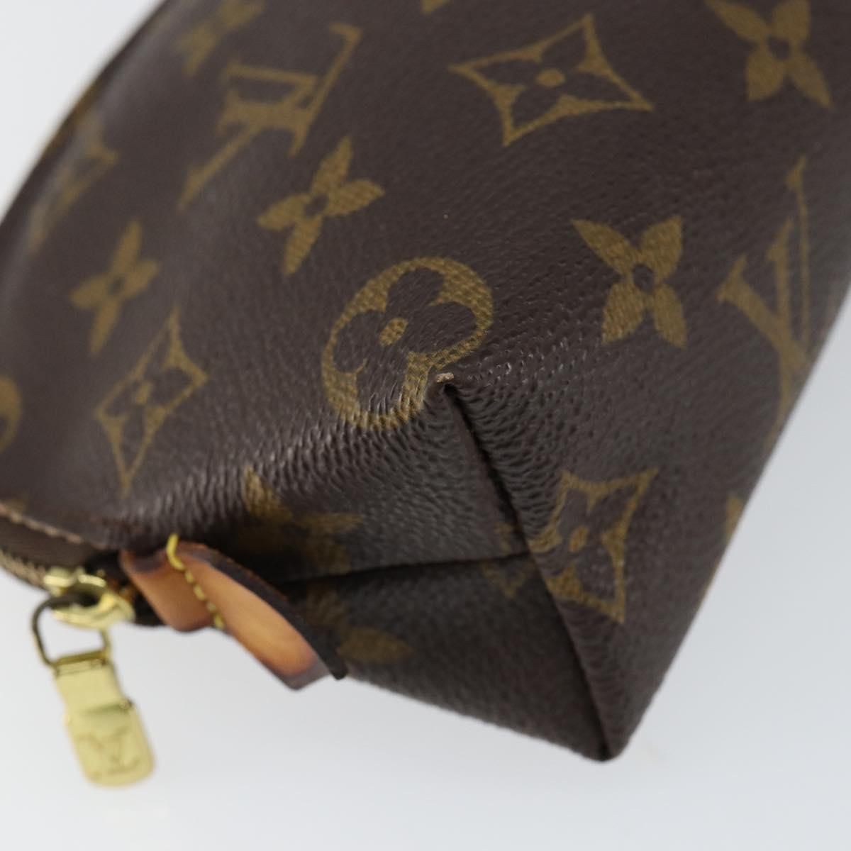 LOUIS VUITTON Monogram Pochette Cosmetic PM Pouch M43998 LV Auth 147800
