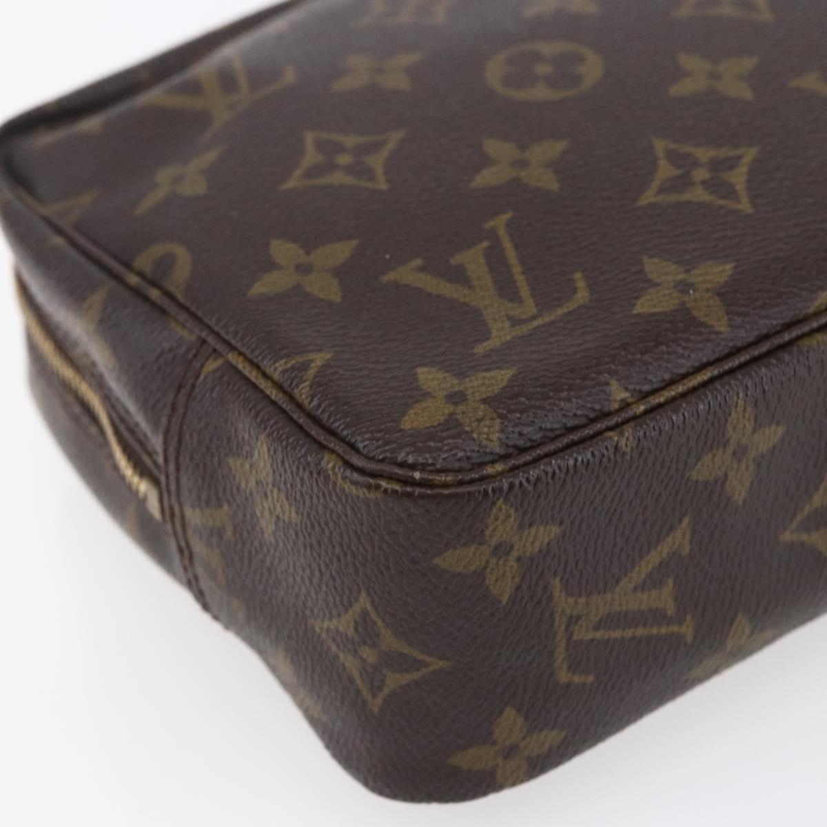 LOUIS VUITTON Monogram Trousse Toilette 23 Clutch Bag M47524 LV Auth 147824