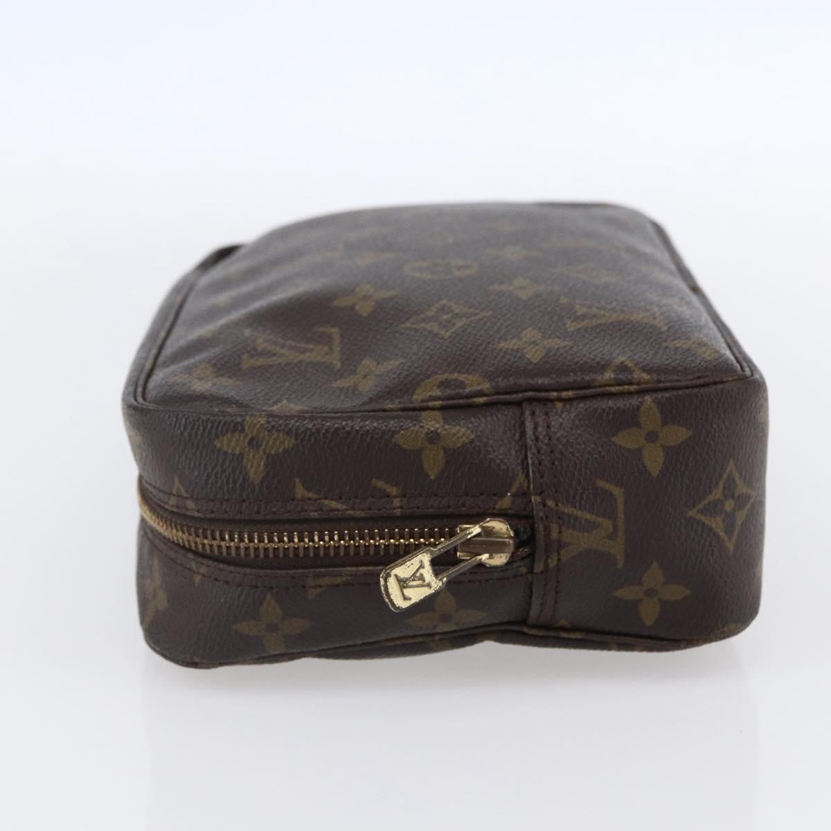 LOUIS VUITTON Monogram Trousse Toilette 23 Clutch Bag M47524 LV Auth 147824