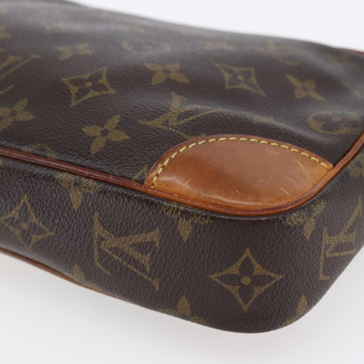 LOUIS VUITTON Monogram Marly Dragonne GM Clutch Bag M51825 LV Auth 147827