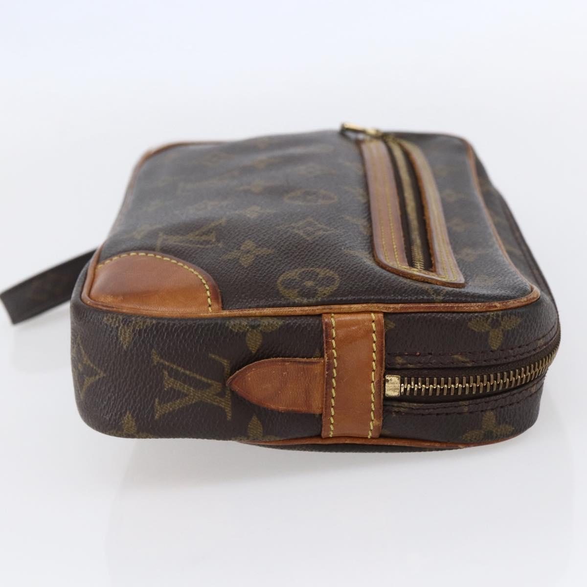 LOUIS VUITTON Monogram Marly Dragonne GM Clutch Bag M51825 LV Auth 147827