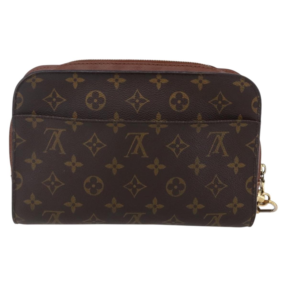 LOUIS VUITTON Monogram Orsay Clutch Bag M51790 LV Auth 147829