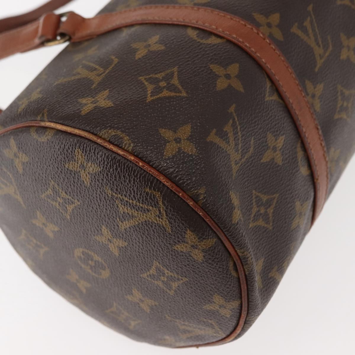 LOUIS VUITTON Monogram Papillon 30 Hand Bag M51385 LV Auth 147830