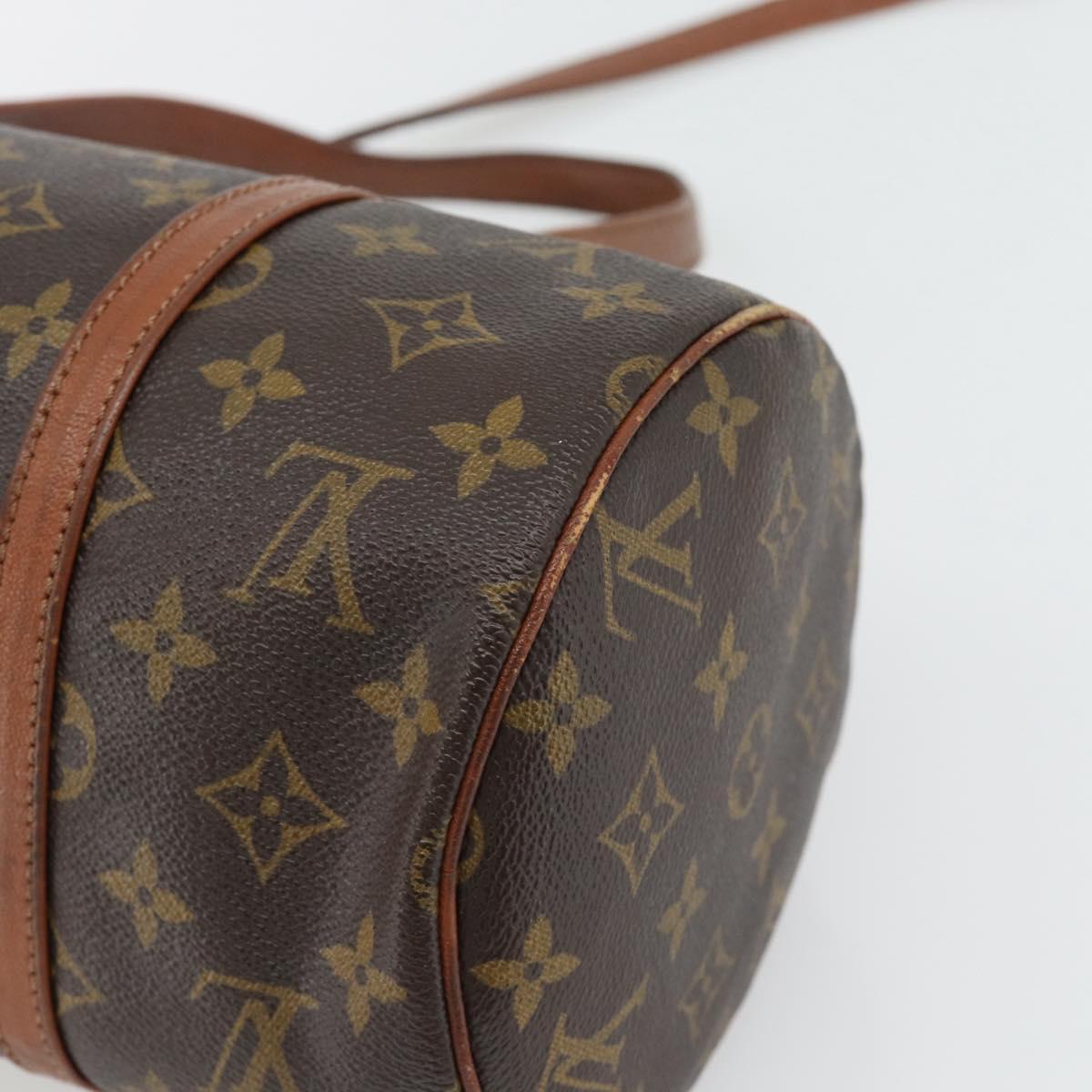LOUIS VUITTON Monogram Papillon 30 Hand Bag M51385 LV Auth 147830