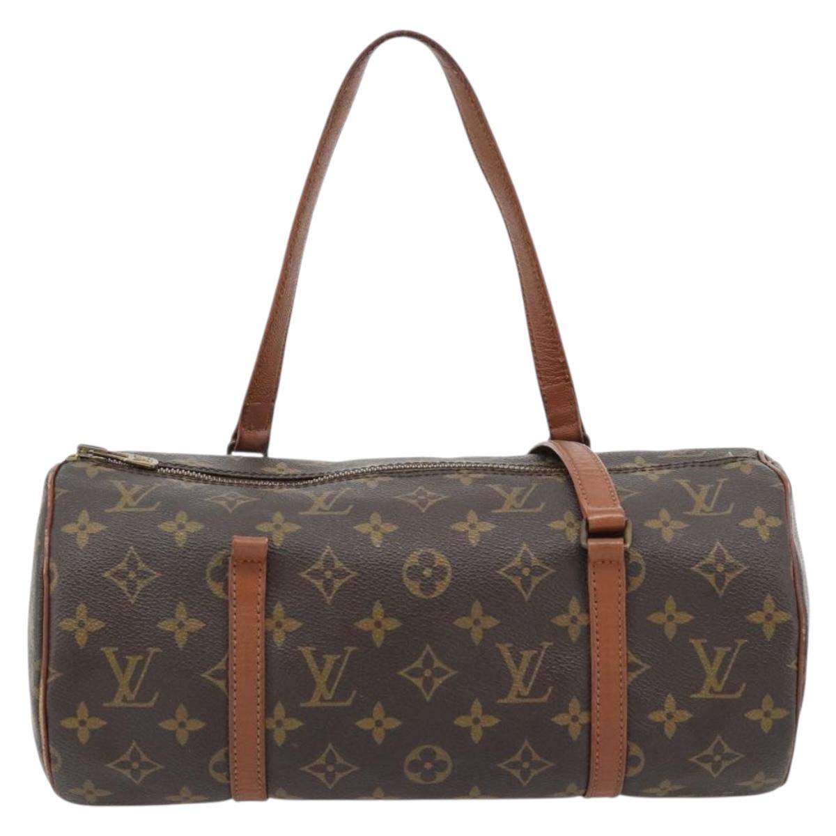 LOUIS VUITTON Monogram Papillon 30 Hand Bag M51385 LV Auth 147830