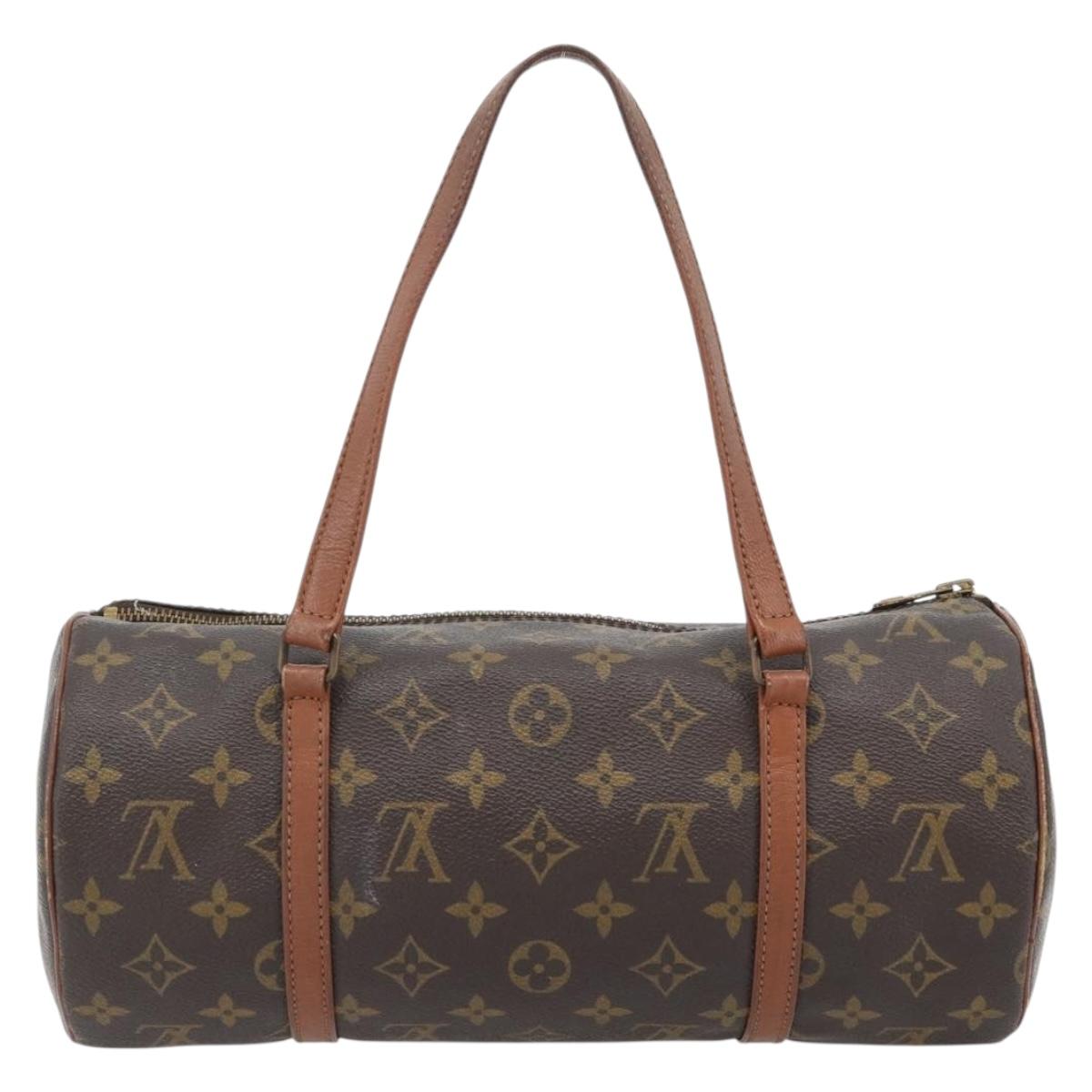 LOUIS VUITTON Monogram Papillon 30 Hand Bag M51385 LV Auth 147830