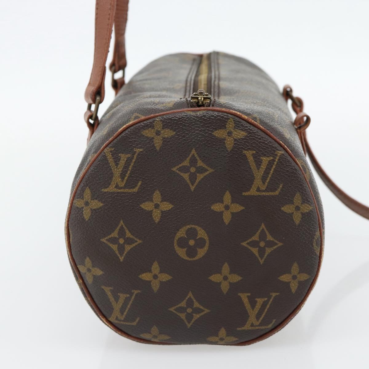 LOUIS VUITTON Monogram Papillon 30 Hand Bag M51385 LV Auth 147830