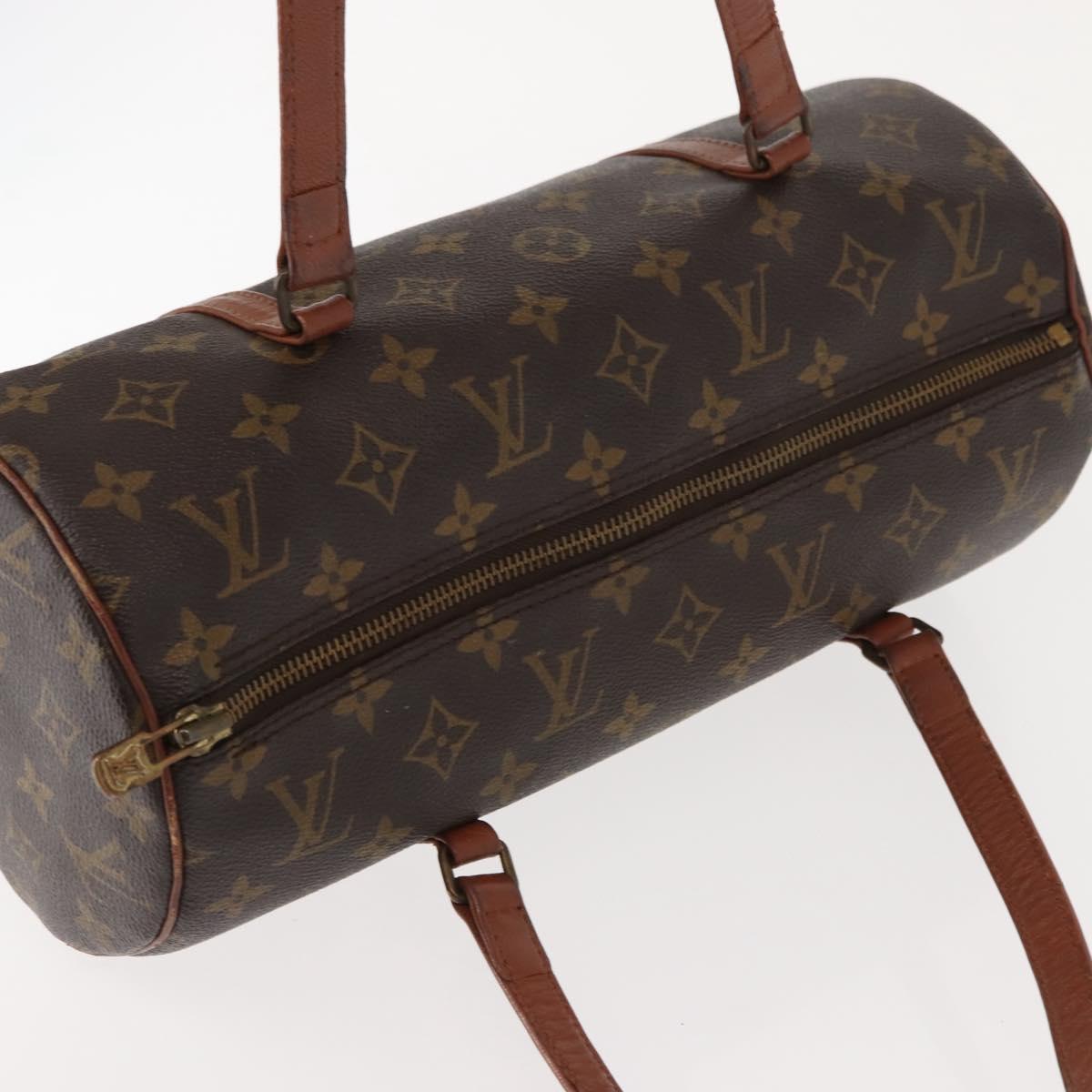 LOUIS VUITTON Monogram Papillon 30 Hand Bag M51385 LV Auth 147830