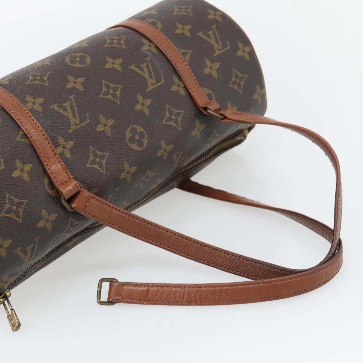 LOUIS VUITTON Monogram Papillon 30 Hand Bag M51385 LV Auth 147830