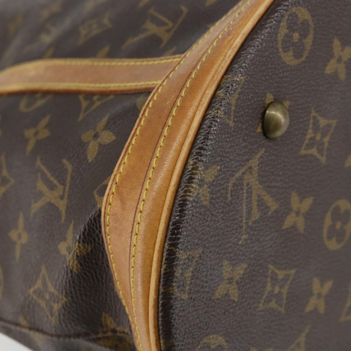 LOUIS VUITTON Monogram Bucket GM Shoulder Bag M42236 LV Auth 147839