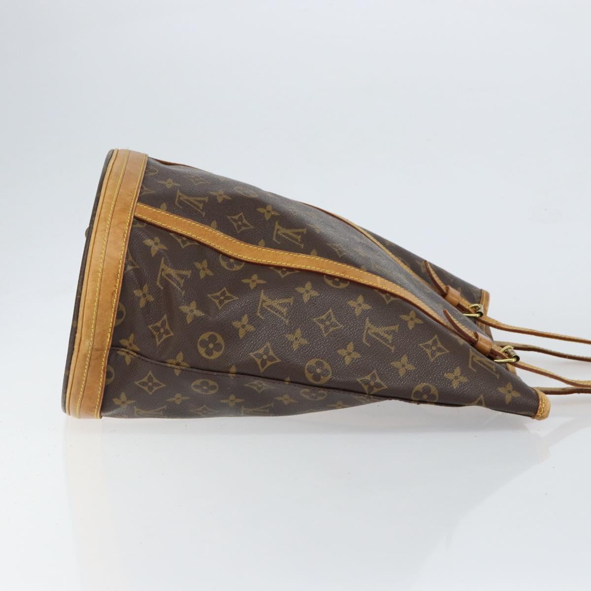 LOUIS VUITTON Monogram Bucket GM Shoulder Bag M42236 LV Auth 147839
