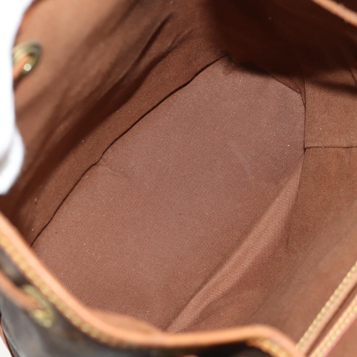 LOUIS VUITTON Monogram Montsouris MM Backpack M51136 LV Auth 147841