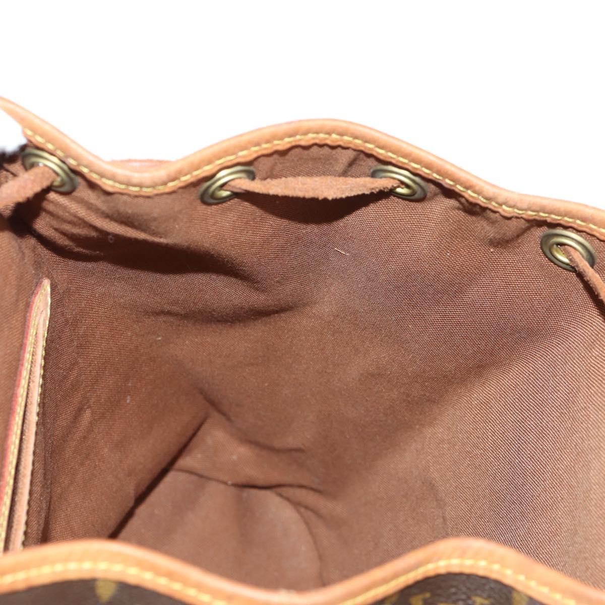 LOUIS VUITTON Monogram Montsouris MM Backpack M51136 LV Auth 147841