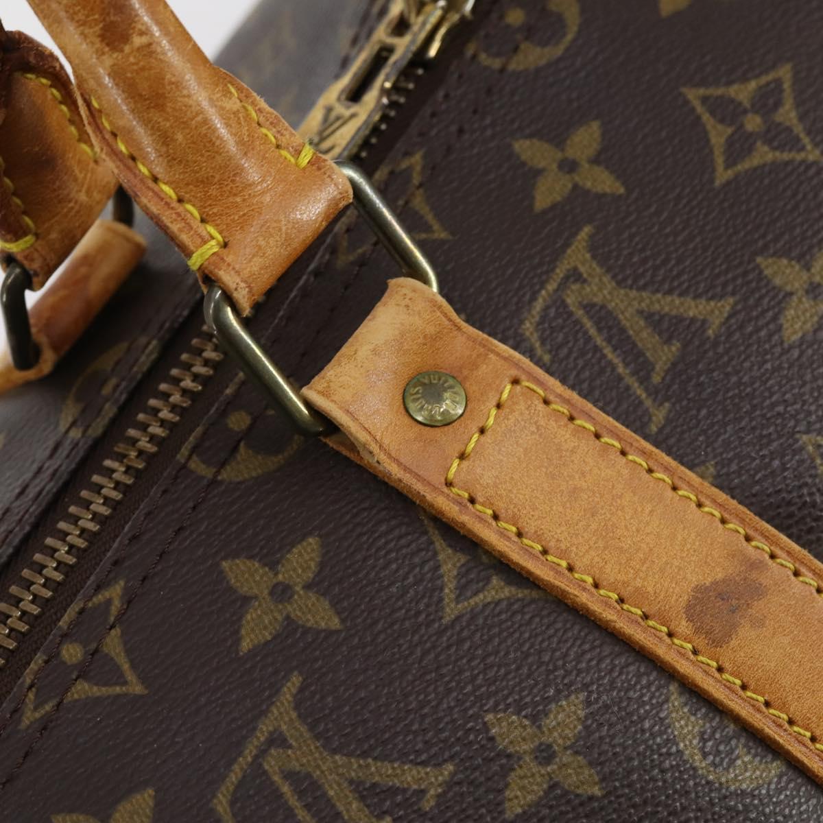 LOUIS VUITTON Monogram Keepall 50 Boston Bag M41426 LV Auth 147844