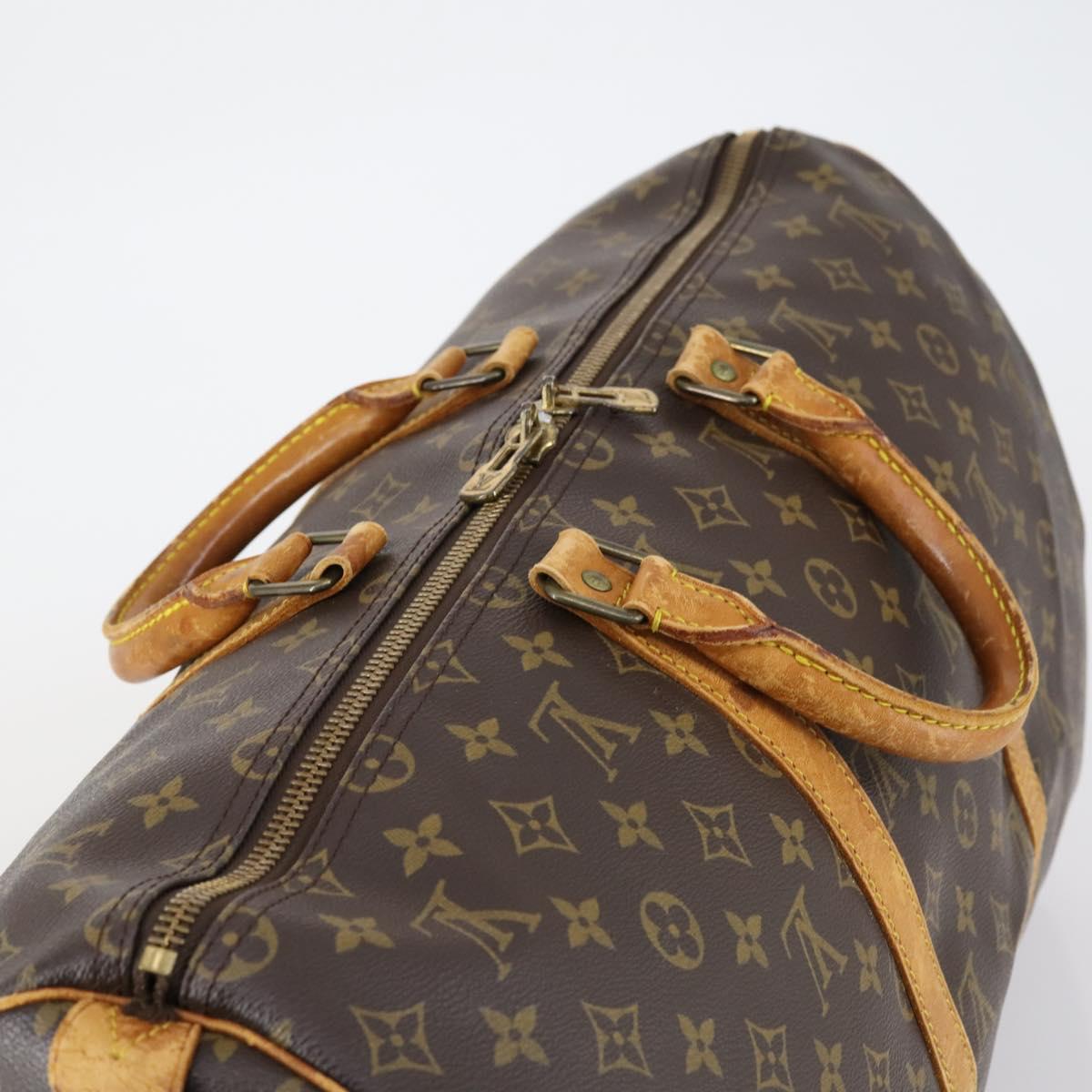LOUIS VUITTON Monogram Keepall 50 Boston Bag M41426 LV Auth 147844