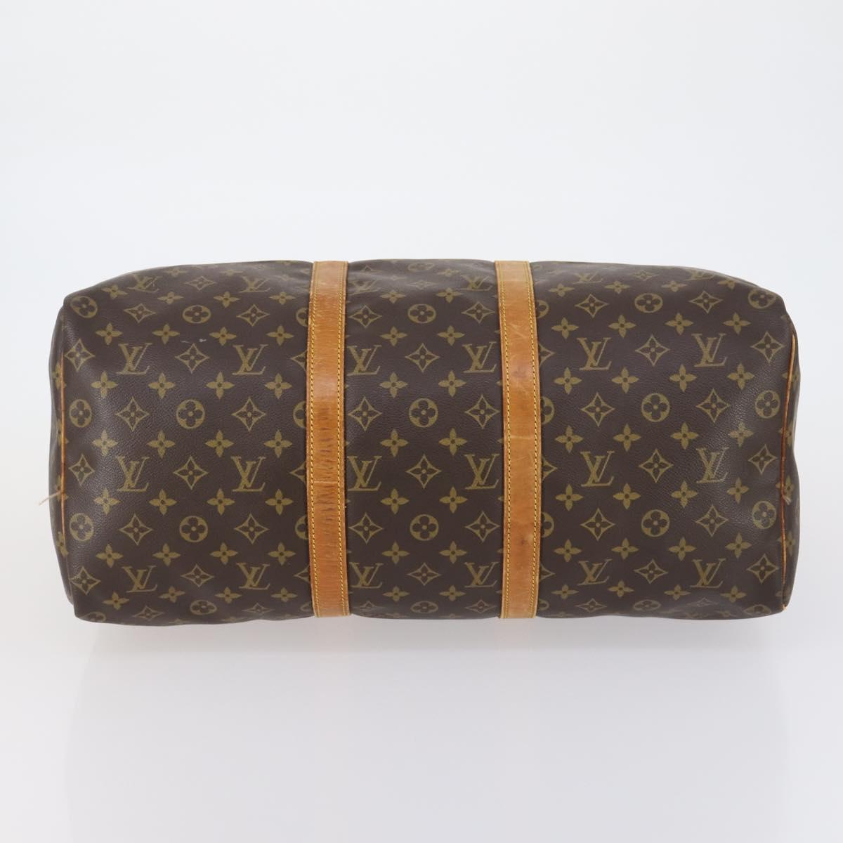 LOUIS VUITTON Monogram Keepall 50 Boston Bag M41426 LV Auth 147844