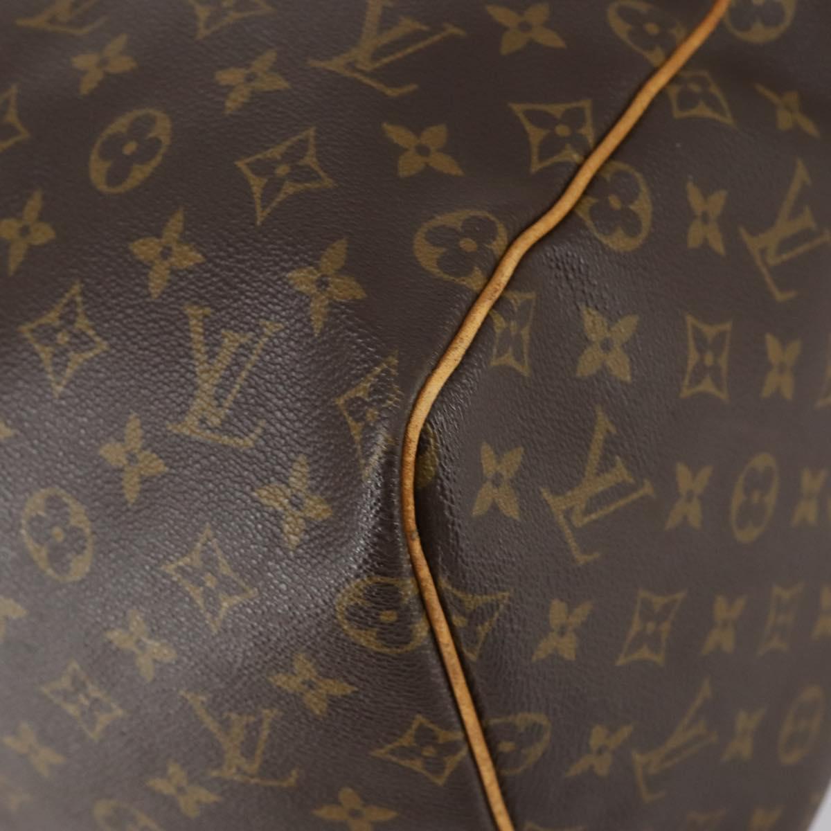 LOUIS VUITTON Monogram Keepall 55 Boston Bag M41424 LV Auth 147845
