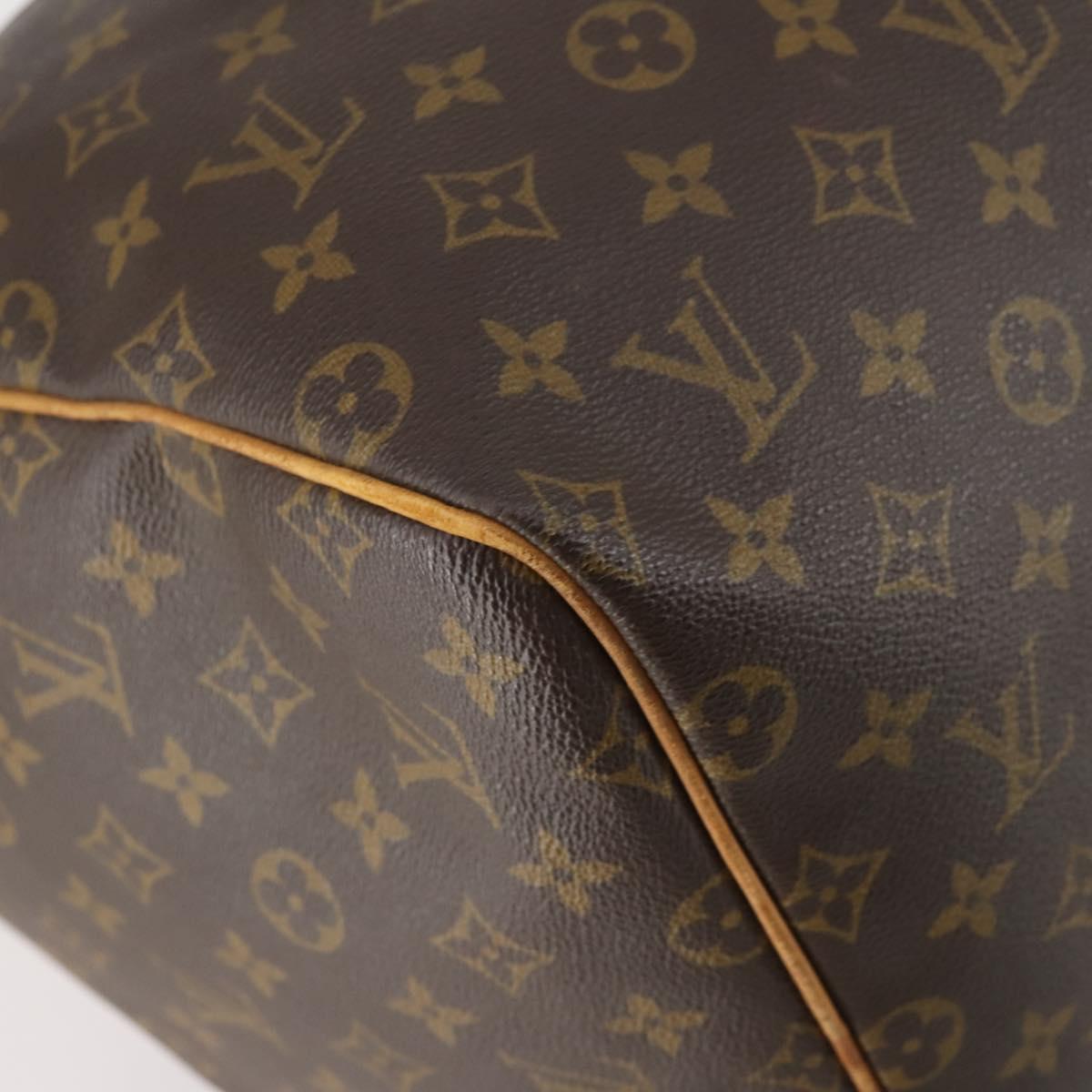 LOUIS VUITTON Monogram Keepall 55 Boston Bag M41424 LV Auth 147845