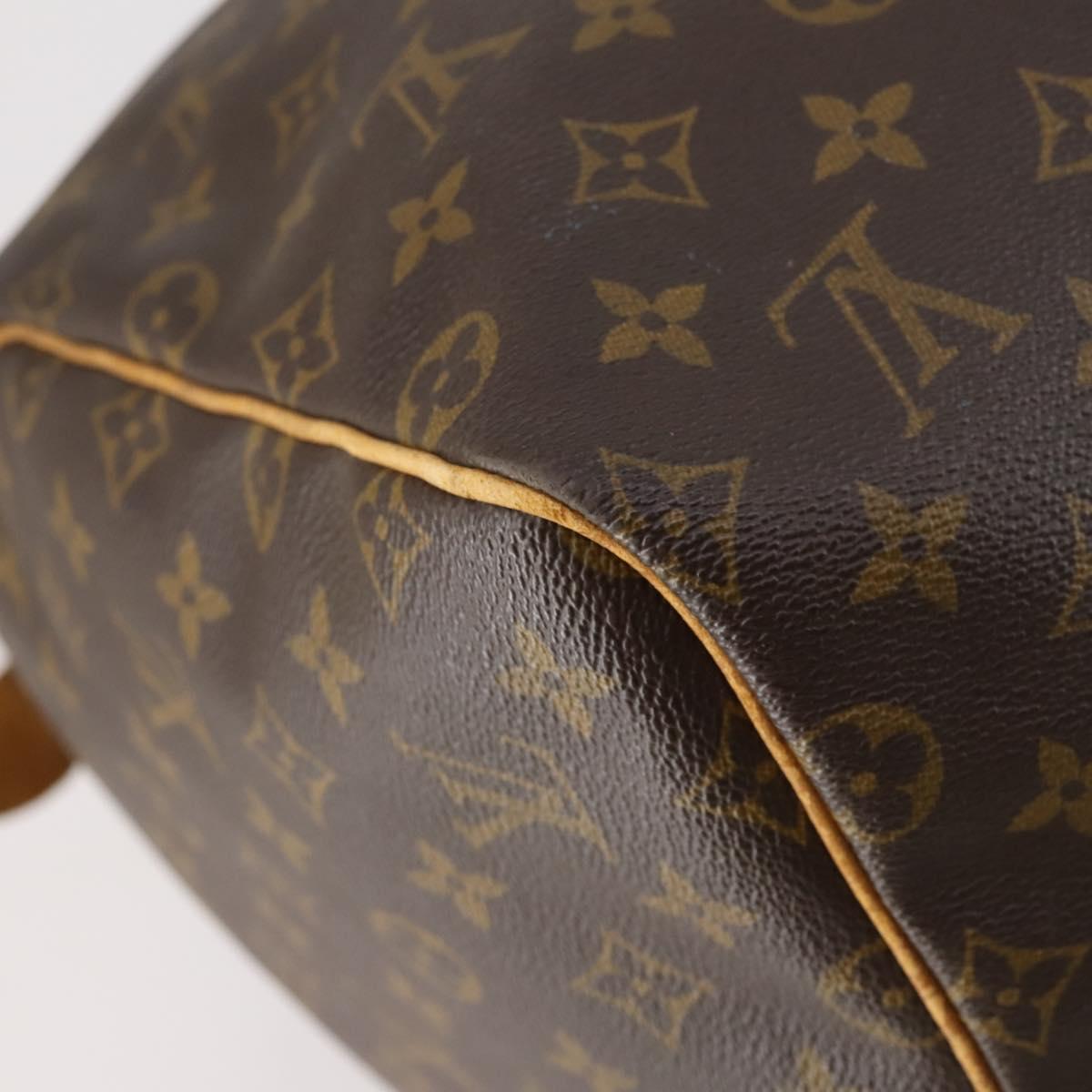 LOUIS VUITTON Monogram Keepall 55 Boston Bag M41424 LV Auth 147845