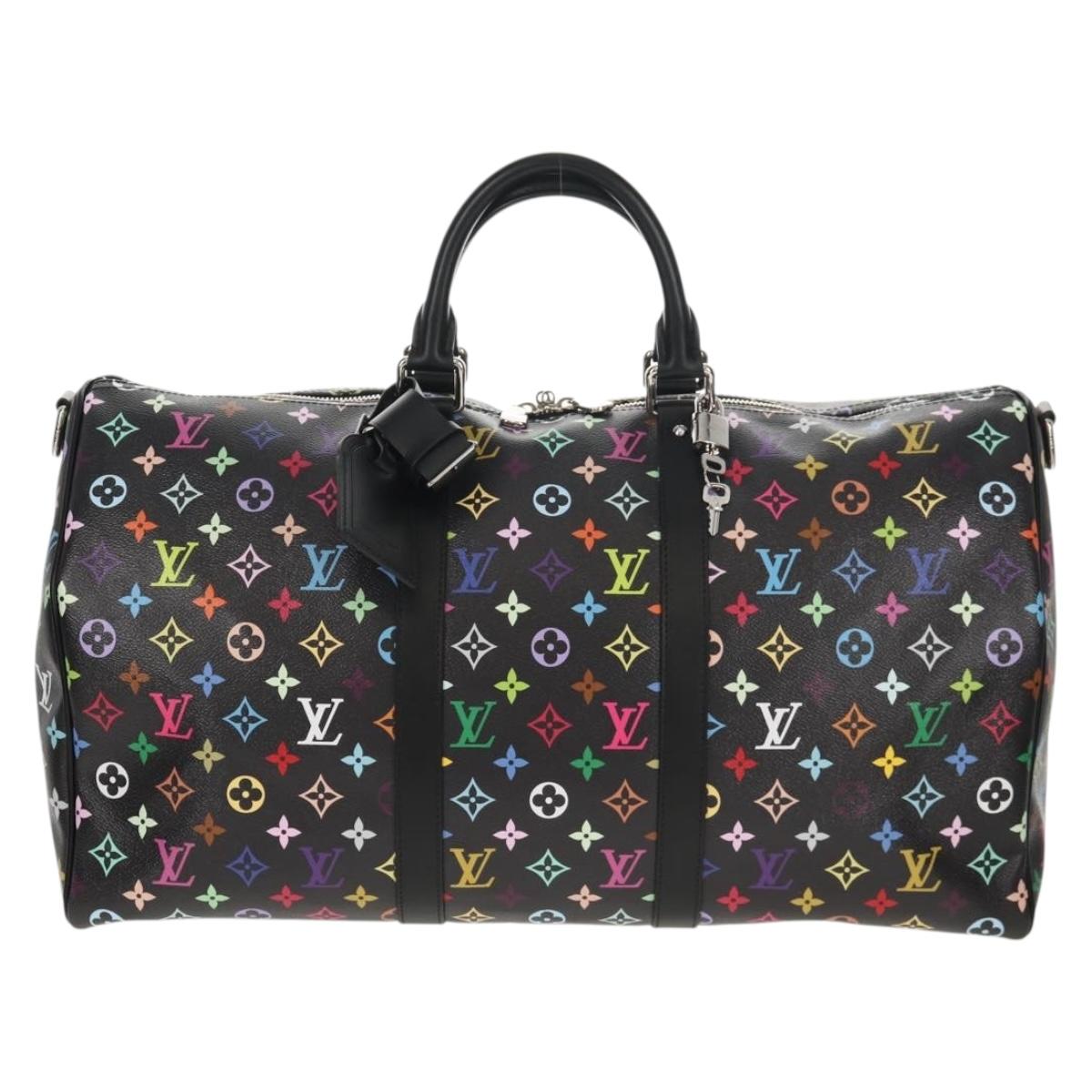LOUIS VUITTON Multicolor LVxTM Keepall Bandouliere 50 Bag M13745 Auth 147914SM