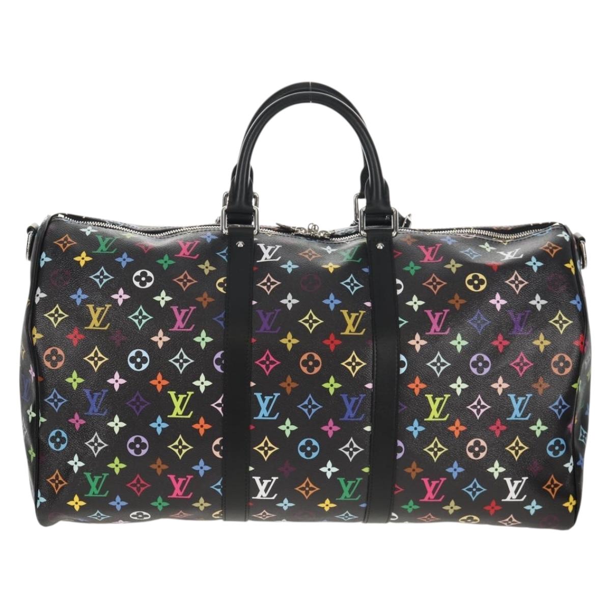 LOUIS VUITTON Multicolor LVxTM Keepall Bandouliere 50 Bag M13745 Auth 147914SM