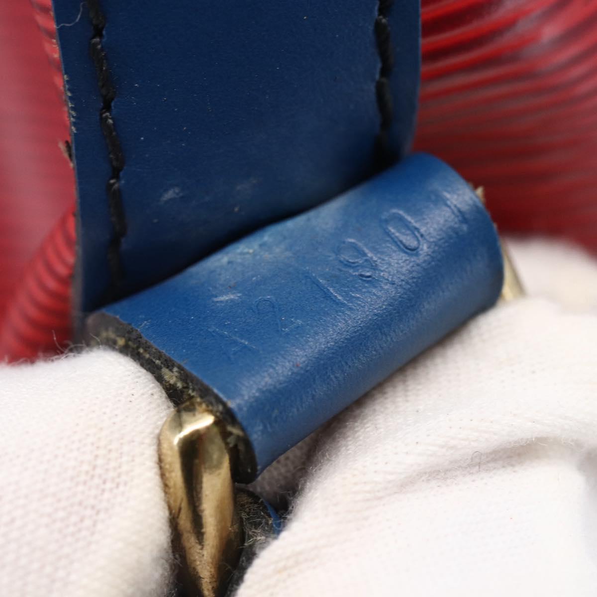 LOUIS VUITTON Epi Noe Shoulder Bag Tricolor Red Green blue M44082 LV Auth 147921